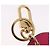 LOUIS VUITTON Damier Ebene Key Holder Illustre Charm M65138 LV Auth 199151V - vista 7
