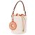 LOUIS VUITTON LV By The Pool Bucket LV Vacation Orange M25146 LV Auth 199202SAM Bianco Arancione