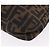 Borsa a tracolla FENDI Zucca Canvas Mamma Baguette Marrone Nero Auth 199587V - vista 17