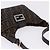Borsa a tracolla FENDI Zucca Canvas Mamma Baguette Marrone Nero Auth 199587V - vista 6