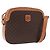 Céline Borsa a tracolla CELINE Macadam Canvas PVC Leather Brown Gold Auth ki6803V Marrone D'oro