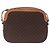 Céline Borsa a tracolla CELINE Macadam Canvas PVC Leather Brown Gold Auth ki6803V Marrone D'oro - vista 2