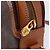 Céline Borsa a tracolla CELINE Macadam Canvas PVC Leather Brown Gold Auth ki6803V Marrone D'oro - vista 9