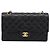 Borsa CHANEL Double Flap Chain Matelasse 25 Lamb Skin Black Gold CC Auth yk20822SM Nero D'oro - vista 2