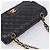 Borsa CHANEL Double Flap Chain Matelasse 25 Lamb Skin Black Gold CC Auth yk20822SM Nero D'oro - vista 6