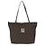 Borsa Tote FENDI Zucca Canvas Marrone Nero Auth 197739A - vista 13