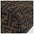 Borsa Tote FENDI Zucca Canvas Marrone Nero Auth 197739A - vista 17