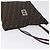 Borsa Tote FENDI Zucca Canvas Marrone Nero Auth 197739A - vista 6