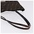 Borsa Tote FENDI Zucca Canvas Marrone Nero Auth 197739A - vista 7