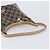 Borsa a tracolla Salvatore Ferragamo in vinile Beige Silver Auth 196611A Argento - vista 7