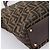 Borsa a mano FENDI Zucca Canvas Nero e Marrone Auth ka5892 - vista 16