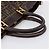 Borsa a mano FENDI Zucca Canvas Nero e Marrone Auth ka5892 - vista 7