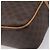 Céline Borsa a tracolla CELINE Macadam PVC Pelle Marrone Oro Auth 197617A D'oro - vista 12