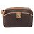 Céline Borsa a tracolla CELINE Macadam PVC Pelle Marrone Oro Auth 197617A D'oro - vista 2