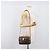Céline Borsa a tracolla CELINE Macadam PVC Pelle Marrone Oro Auth 197617A D'oro - vista 25