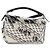 Borsa Puzzle LOEWE Collaborazione AniAlverse Small Cotton White Auth 167494SM Argento Bianco - vista 13