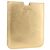 SAINT LAURENT iPad Case Leather Gold Auth 197169M Golden