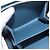 LOUIS VUITTON Suhari Compact Zip Wallet Leather Blue M91829 LV Auth 200260V Blau - Ansicht 23
