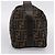 Borsa a mano Vanity FENDI Zucca Canvas Nero Marrone Auth 197863 - vista 3