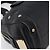 Bulgari Borsa a mano BVLGARI in pelle nera e oro Auth 198930A Nero - vista 14