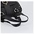 Bulgari Borsa a mano BVLGARI in pelle nera e oro Auth 198930A Nero - vista 7