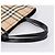 Borsa a mano BURBERRY Nova Check PVC Leather Beige Silver Auth BA15368 Argento - vista 7