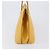 Céline Borsa Tote CELINE in pelle gialla, tono oro Auth ep15757 Giallo - vista 3
