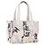 CHANEL New Travel Line Tote Bag aus Nylon Weiß Multicolor CC Auth 200649 Mehrfarben