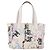 CHANEL New Travel Line Tote Bag aus Nylon Weiß Multicolor CC Auth 200649 Mehrfarben - Ansicht 2