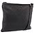 GUCCI GG Canvas Guccissima Shoulder Bag Leather Black Gold 201446 Auth 197649 Golden