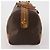 Céline Borsa Boston CELINE Macadam Canvas PVC Leather Brown Gold Auth mr2824 Marrone D'oro - vista 4