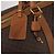 Céline Borsa Boston CELINE Macadam Canvas PVC Leather Brown Gold Auth mr2824 Marrone D'oro - vista 9