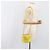 Borsa Vanity con catena Matelassé CHANEL in pelle d'agnello 2way Yellow Gold CC Auth 196667M D'oro Giallo - vista 30
