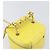 Borsa Vanity con catena Matelassé CHANEL in pelle d'agnello 2way Yellow Gold CC Auth 196667M D'oro Giallo - vista 6