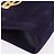 Borsa a tracolla Salvatore Ferragamo Gancini Chain in camoscio viola e oro Auth BA15108 D'oro Porpora - vista 11