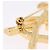 Spilla SAINT LAURENT Strass Metallo Tono Oro Auth 197917M - vista 8