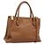 Borsa a mano Miu Miu in pelle 2way Brown Gold Auth yk20781M Marrone D'oro