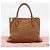 Borsa a mano Miu Miu in pelle 2way Brown Gold Auth yk20781M Marrone D'oro - vista 12