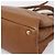Borsa a mano Miu Miu in pelle 2way Brown Gold Auth yk20781M Marrone D'oro - vista 17