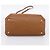 Borsa a mano Miu Miu in pelle 2way Brown Gold Auth yk20781M Marrone D'oro - vista 5