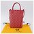 Borsa GOYARD Herringbone 2025 Only Poitiers Bag PVC 2way Rossa Auth SW2665SM Rosso - vista 24