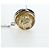 CHANEL Pierce Metal Silver Yellow CC Auth 192858V Argento Giallo - vista 13