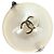 CHANEL Pierce Metal Silver Yellow CC Auth 192858V Argento Giallo - vista 2