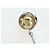 CHANEL Pierce Metal Silver Yellow CC Auth 192858V Argento Giallo - vista 3