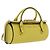 Borsa a tracolla con catena PRADA in pelle Saffiano Yellow Gold Auth 198688M D'oro Giallo