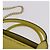 Borsa a tracolla con catena PRADA in pelle Saffiano Yellow Gold Auth 198688M D'oro Giallo - vista 14