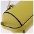 Borsa a tracolla con catena PRADA in pelle Saffiano Yellow Gold Auth 198688M D'oro Giallo - vista 16