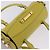 Borsa a tracolla con catena PRADA in pelle Saffiano Yellow Gold Auth 198688M D'oro Giallo - vista 6