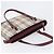 Borsa Tote BURBERRY Nova Check Canvas Beige Gold Auth 199220 D'oro - vista 6