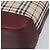Borsa Tote BURBERRY Nova Check Canvas Beige Gold Auth 199220 D'oro - vista 9